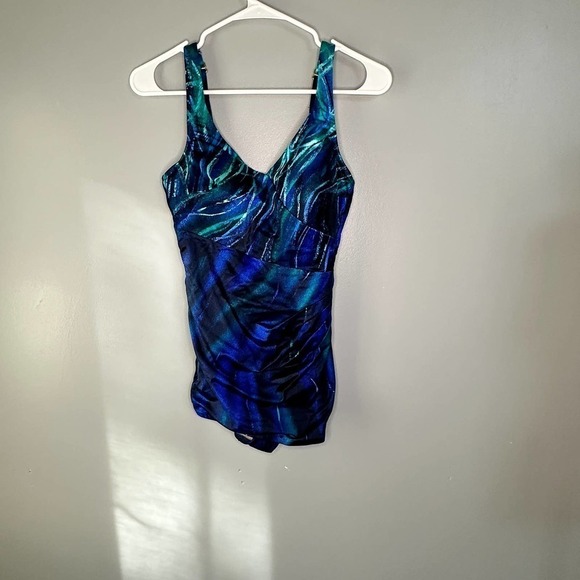 Roxanne One Piece Bra Sized Swim 14 / 36C - Picture 2 of 6